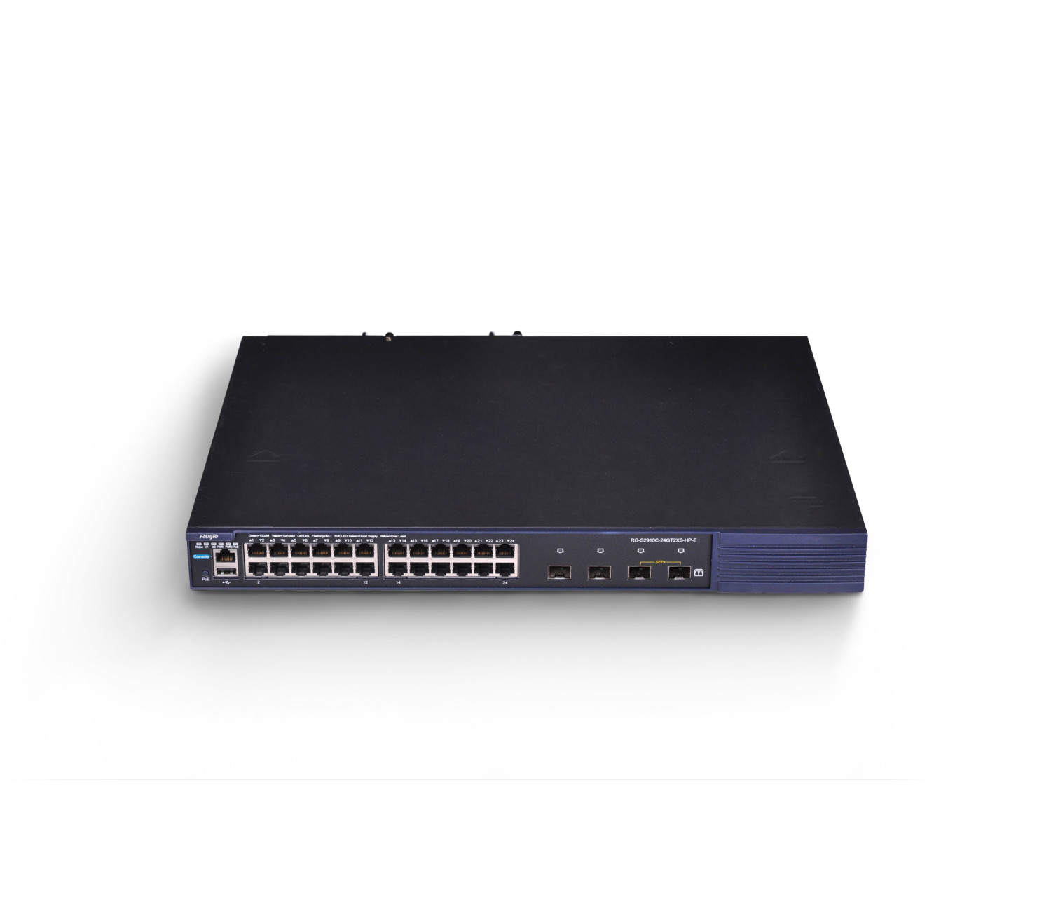 Switch Ruijie 24 cổng Gigabit L2+ với SFP+ RG-S2910C-24GT2XS-HP-E