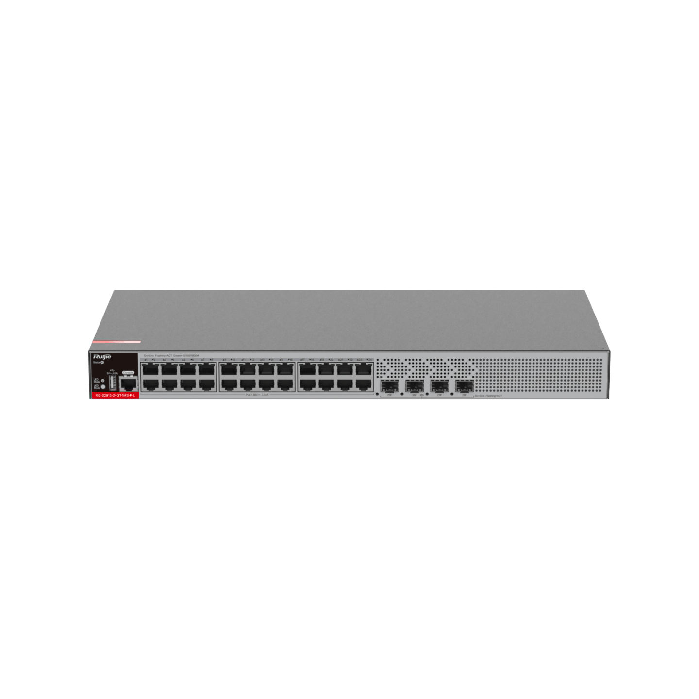 Switch Ruijie 24-port RG-S2915-24GT4MS-PL với 4 cổng SFP đường lên 2.5GE